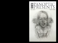 the cover of panoptic presents with a drawing of a woman